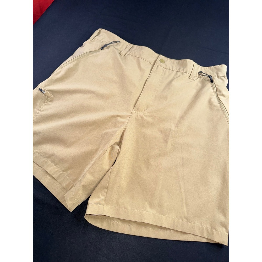 Columbia Mens Hiking Shorts Tan Khaki Size 40 Stretch Outdoor XO2965 2104651